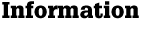 infomation